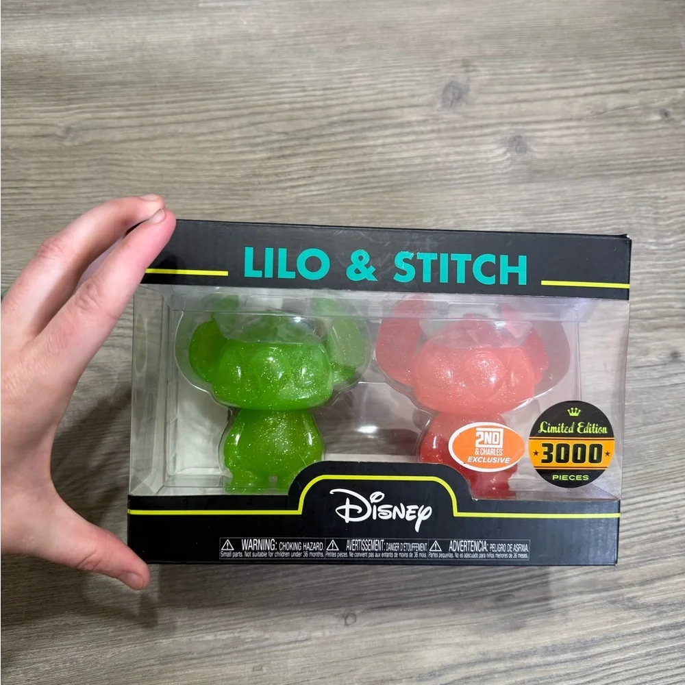 Funko Disney Lilo & Stitch Green and Pink Collectible Set Limited Edition